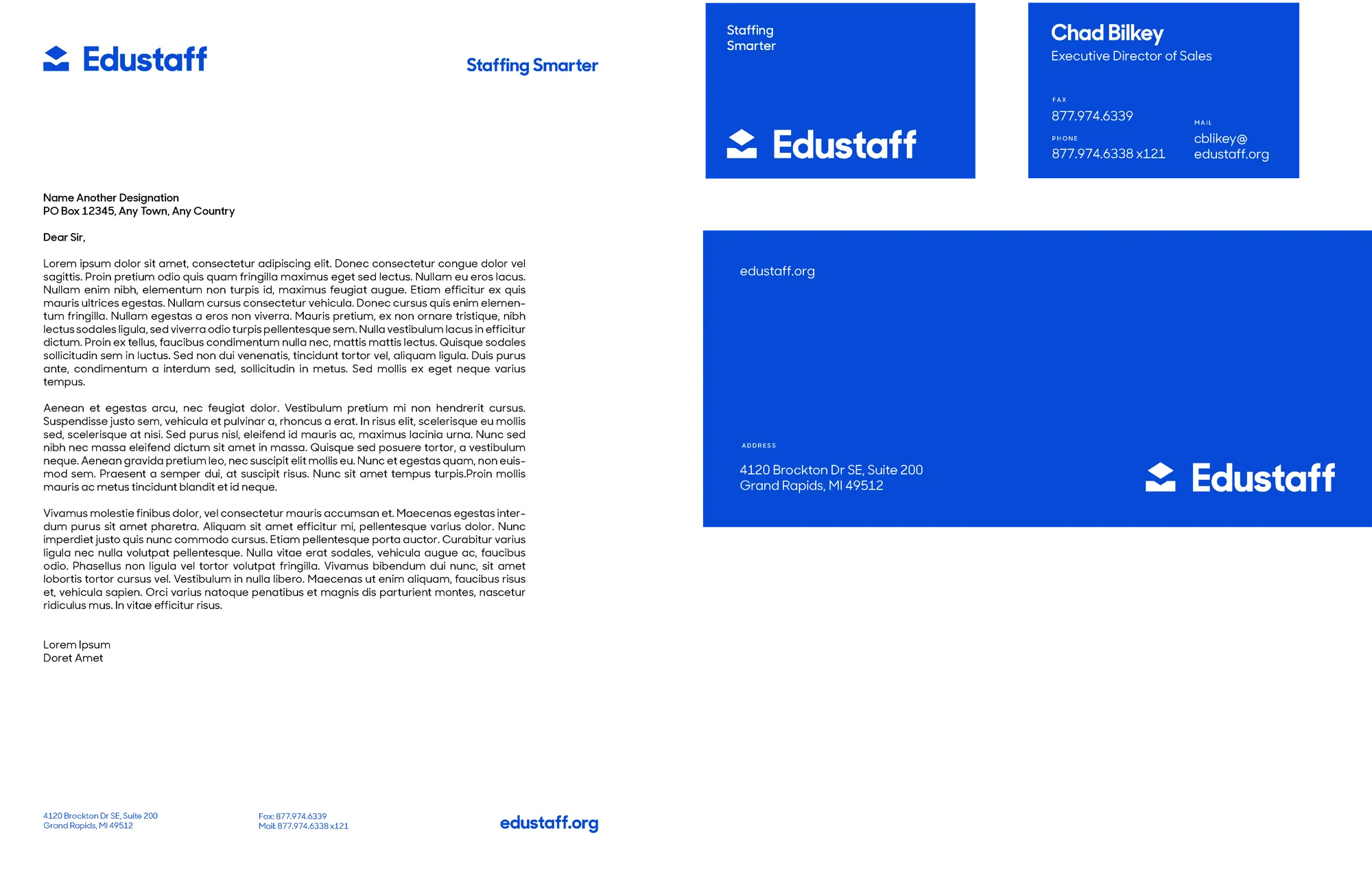 Edustaff brand application