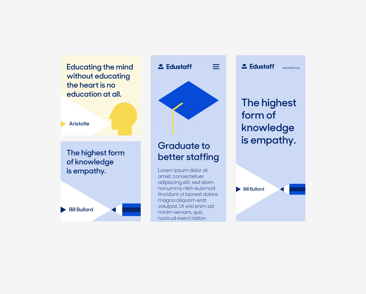 Edustaff illustrations