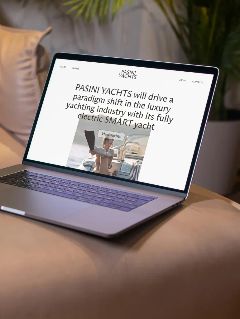 Pasini Yatchs — project image